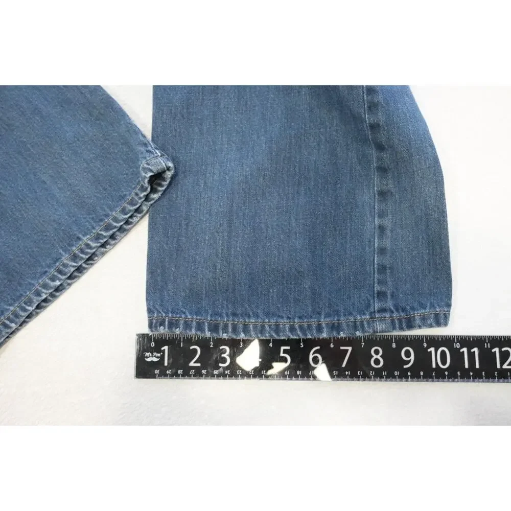 Urban Pipeline Relaxed‎ Straight Rugged Denim Blue Jeans Mens Sz 38 x 30